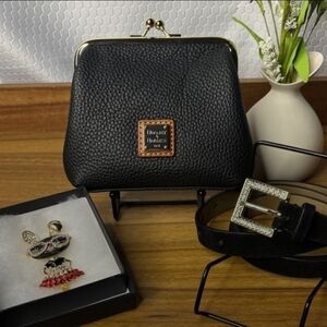 Dooney & Bourke Pebble Leather Kisslock Bundle (NWT)